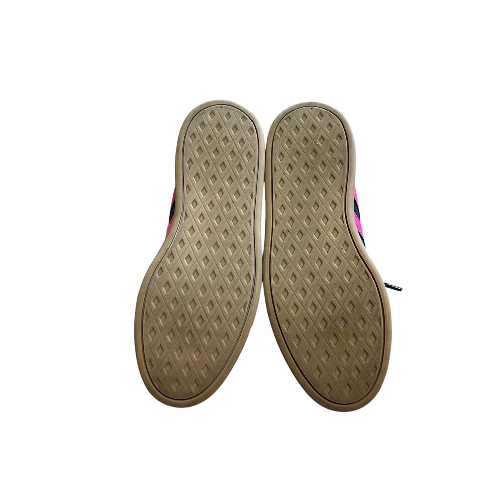 Adidas Breaknet Sleek J Low Top Streetwear Navy Shock Pink | Kids 5 (Womens 6.5) - Picture 6 of 9